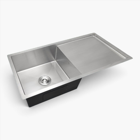 9146 36"X18"9'' INCH KITCHEN SINK HANDMADE SINGLE BOWL SINGLE TRAY
